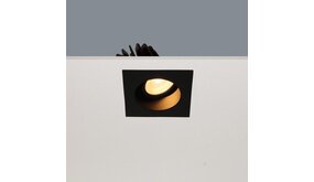 LCB LED LED Inbouwspot IP44 - Vierkant VENICE 80MM - Matt Zwart 1-Lichts - 8W 810Lm - 2700K 827 Warm Wit | Kantelbaar - Stralingshoek 36° zaagmaat 68MM LCB LED LED Inbouwspot IP44 - Vierkant VENICE 80MM - Matt Zwart 1-Lichts - 8W 810Lm - 2700K 827 Warm Wit | Kantelbaar - Stralingshoek 36° zaagmaat 68MM