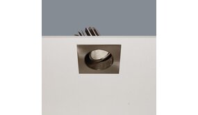 LCB LED LED Inbouwspot IP44 - Vierkant VENICE 80MM - Geborsteld RVS 1-Lichts - 8W 810Lm - 2700K 827 Warm Wit | Kantelbaar - Stralingshoek 36° - Zaagmaat 68MM LCB LED LED Inbouwspot IP44 - Vierkant VENICE 80MM - Geborsteld RVS 1-Lichts - 8W 810Lm - 2700K 827 Warm Wit | Kantelbaar - Stralingshoek 36° - Zaagmaat 68MM