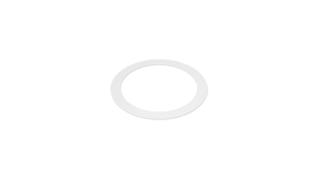 LCB LED Verloopring - Opvulring - Alu Matt Wit - Ø180MM  - Ø224MM