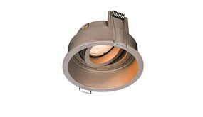 LCB LED Inbouwspot armatuur IP20 - REX 92MM - Champagne - 1-Lichts | GU10 fitting - Kantelbaar 30° - Zaagmaat 86MM LCB LED Inbouwspot armatuur IP20 - REX 92MM - Champagne - 1-Lichts | GU10 fitting - Kantelbaar 30° - Zaagmaat 86MM