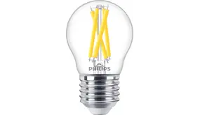 Philips LED Verlichting | Officieel distributeur LED Lamp - Master LED E27 - Kogel Filament Helder - 3.5W 470lm - 922-927 Dim To Warm - Dimbaar