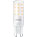 Philips LED Verlichting | Officieel distributeur Dimbare LED Steeklamp G9 Fitting - 2.7W 300Lm - 2700K 827 Zeer Warm Wit | TRIAC DIM - Vervangt 20W Philips LED Verlichting | Officieel distributeur Dimbare LED Steeklamp G9 Fitting - 2.7W 300Lm - 2700K 827 Zeer Warm Wit | TRIAC DIM - Vervangt 20W
