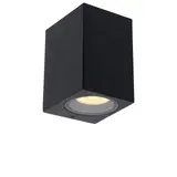Lucide LED Buiten Wandlamp IP44 - Zwart Alu Downlight 100MM - ZARO | 1 Lichts - GU10 Fitting - 68MM Breed Lucide LED Buiten Wandlamp IP44 - Zwart Alu Downlight 100MM - ZARO | 1 Lichts - GU10 Fitting - 68MM Breed