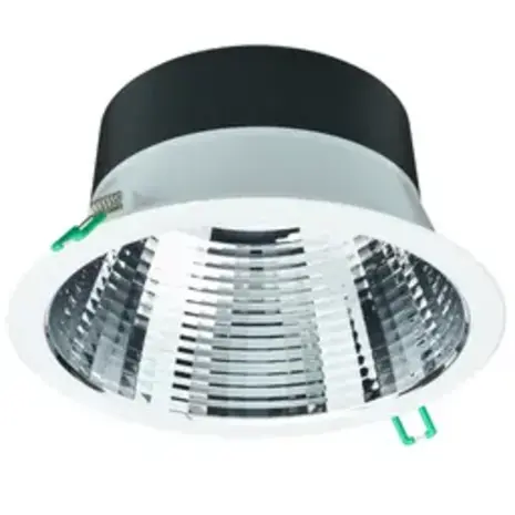 Philips LED Verlichting | Officieel distributeur  LED Downlight Coreline DN142B Aluminium Wit 19.2W 2300lm 60D - 830 Warm Wit | Zaagmaat 200mm - IP20 - UGR<19 - Dimbaar