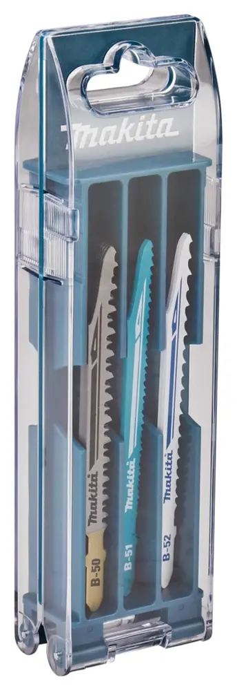 Makita Decoupeerzaagbladenset B-44426 - 10-delig - HCS/HSS - Voor Hout & Metaal - T-schacht Makita Decoupeerzaagbladenset B-44426 - 10-delig - HCS/HSS - Voor Hout & Metaal - T-schacht