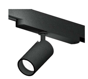 LCB LED Europe  DALI Dimbaar Railspot 3-Fase  Eclipse Zwart - 12W 1100Lm - 923 2300K Extra Warm | 24D - DALI2 DIM - 5 jaar garantie