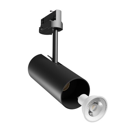 LED Railspot - MADARA LIBRA - 3-Fase - IP54 - Zwart | Geschrikt voor 1x GU10 LED Railspot - MADARA LIBRA - 3-Fase - IP54 - Zwart | Geschrikt voor 1x GU10