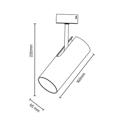 Spectrum voor de installateur LED Opbouwspot - GU10 - MADARA LIBRA - 230V - IP20 - Zwart | Exclusief Lichtbron Spectrum voor de installateur LED Opbouwspot - GU10 - MADARA LIBRA - 230V - IP20 - Zwart | Exclusief Lichtbron