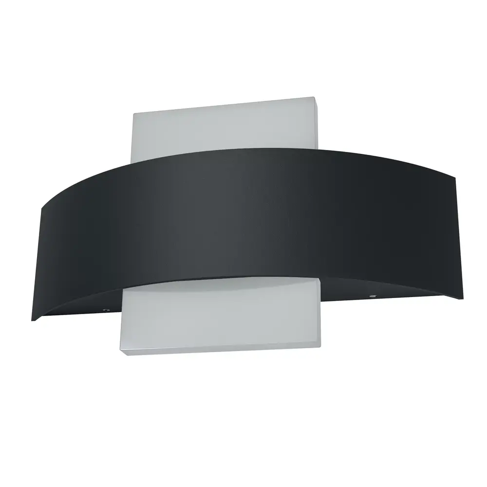Ledvance Zakelijk: Professionele LED Verlichting & Armaturen | voor de installateur LED Wandlamp - Endura Stijl Shield - Donker Grijs - 11W 410lm - 3000K Warm Wit