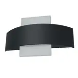 Ledvance Zakelijk: Professionele LED Verlichting & Armaturen | voor de installateur LED Wandlamp - Endura Stijl Shield - Donker Grijs - 11W 410lm - 3000K Warm Wit