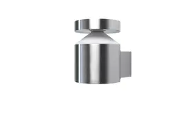 Ledvance Zakelijk: Professionele LED Verlichting & Armaturen | voor de installateur LED Wandlamp - Endura Stijl Cilinder - Roestvrij Staal - 6W 360lm - 3000K Warm Wit