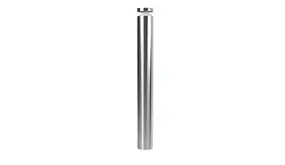 Ledvance Zakelijk: Professionele LED Verlichting & Armaturen | voor de installateur LED Tuinlamp - Endura Stijl Cilinder - Roestvrij Staal - 6W 360lm - 3000K Warm Wit | 80cm