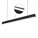 Spectrum voor de installateur LED Montagebalk - Allday inspire Up 20% / Down 80% - Zwart- 168cm - 3000k - 72w 9135lm