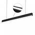 LED Modern Pendel armatuur Up Down - Allday Zwart - 168cm - 72W 9135Lm | 3000k 930 Warm Wit LED Modern Pendel armatuur Up Down - Allday Zwart - 168cm - 72W 9135Lm | 3000k 930 Warm Wit