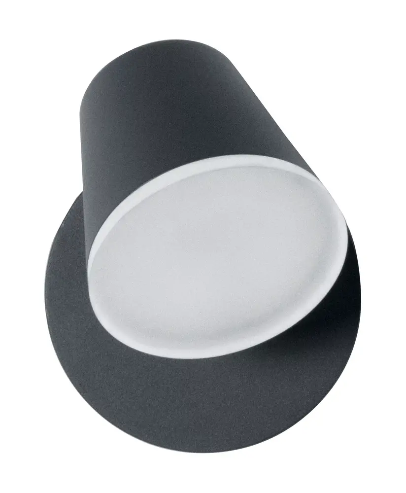 Ledvance LED Wandlamp - Endura Stijl Midi - Donker Grijs - 13.5W 800lm - 3000K Warm Wit Ledvance LED Wandlamp - Endura Stijl Midi - Donker Grijs - 13.5W 800lm - 3000K Warm Wit