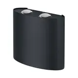 Ledvance Zakelijk: Professionele LED Verlichting & Armaturen | voor de installateur LED Wandlamp - Endura Stijl Updown Deco - Donker Grijs - 11W 550lm - 3000K Warm Wit Ledvance Zakelijk: Professionele LED Verlichting & Armaturen | voor de installateur LED Wandlamp - Endura Stijl Updown Deco - Donker Grijs - 11W 550lm - 3000K Warm Wit