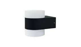 Ledvance Zakelijk: Professionele LED Verlichting & Armaturen | voor de installateur LED Wandlamp - Endura Stijl Updown Puck - Donker Grijs - 13W 980lm - 3000K Warm Wit