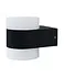LED Wandlamp - Endura Stijl Updown Puck - Donker Grijs - 13W 980lm - 3000K Warm Wit