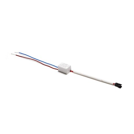 LCB LED 12V Inbouwspot IP44 -  Meubelspot Dimbaar - Modena Zilver 68MM - 3W  190Lm - 2700K 827 Warm Wit | Zaagmaat 60MM - Extra slim 14MM