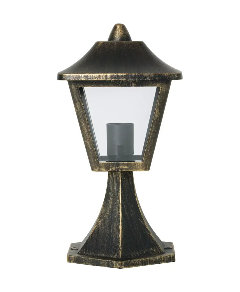 Ledvance LED Tuinlamp - Endura Classic - Zwart-Goud - E27 - 33cm | Traditioneel Ledvance LED Tuinlamp - Endura Classic - Zwart-Goud - E27 - 33cm | Traditioneel