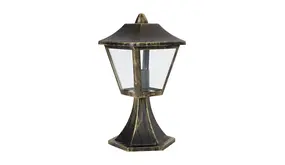 Ledvance LED Tuinlamp - Endura Classic - Zwart-Goud - E27 - 33cm | Traditioneel Ledvance LED Tuinlamp - Endura Classic - Zwart-Goud - E27 - 33cm | Traditioneel