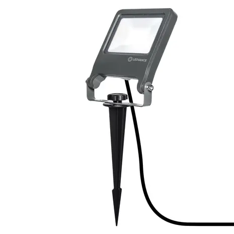 Ledvance Zakelijk: Professionele LED Verlichting & Armaturen | voor de installateur LED Breedstraler - Endura Spike - Zwart - 20W 1700lm - 3000K Warm Wit