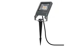 Ledvance LED Breedstraler - Endura Spike - Zwart - 20W 1700lm - 3000K Warm Wit Ledvance LED Breedstraler - Endura Spike - Zwart - 20W 1700lm - 3000K Warm Wit