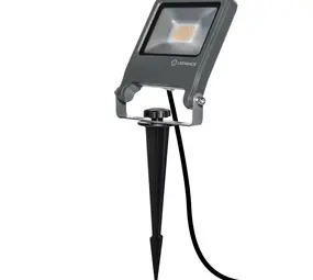 Ledvance Zakelijk: Professionele LED Verlichting & Armaturen LED Breedstraler - Endura Spike - Zwart - 20W 1700lm - 3000K Warm Wit