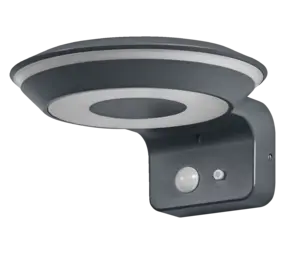 Ledvance Zakelijk: Professionele LED Verlichting & Armaturen LED Wandlamp - Endura Style Solar Glow - 3.6W 180lm - 3000K Warm Wit | Bewegings- en Lichtsensor