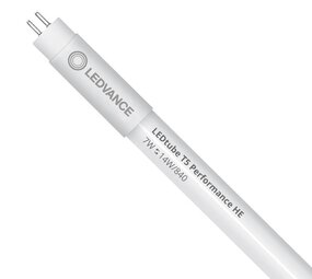 Ledvance Zakelijk: Professionele LED Verlichting & Armaturen LED Buis T5 Performance (HF) High Efficiency 7W 1000lm - 840 Koel Wit | 55cm - Vervangt 14W