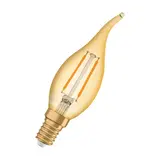 Ledvance Zakelijk: Professionele LED Verlichting & Armaturen LED Filament Lamp - Vintage 1906 Classic - BA22 - 2.5W 824 - E14 | Zeer Warm Wit