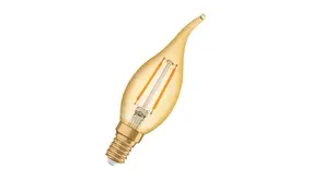 Ledvance Zakelijk: Professionele LED Verlichting & Armaturen | voor de installateur LED Filament Lamp - Vintage 1906 Classic - BA22 - 2.5W 824 - E14 | Zeer Warm Wit