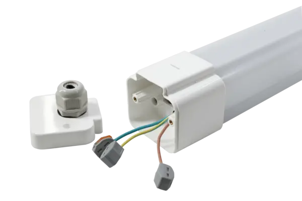 LED Montagebalk 120cm - DIP switch 20W/35W - 160 lm/w - DIP switch CCT 3000K / 4000K / 5000K - PC (polycarbonaat) behuizing -  5 aderige bekabeling - IP65 - IK09 slagvast LED Montagebalk 120cm - DIP switch 20W/35W - 160 lm/w - DIP switch CCT 3000K / 4000K / 5000K - PC (polycarbonaat) behuizing -  5 aderige bekabeling - IP65 - IK09 slagvast