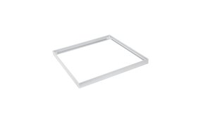 LCB LED LED Paneel Opbouw frame systeem - 60x60x6.8 cm - Wit aluminium | Geschikt voor Backlit en Sidelit panelen LCB LED LED Paneel Opbouw frame systeem - 60x60x6.8 cm - Wit aluminium | Geschikt voor Backlit en Sidelit panelen