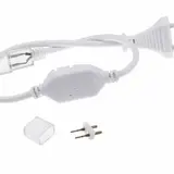 LCB LED Europe  Lichtslang V3 - 9MM Toebehoren | Aansluitstekker - Voeding met eurostekker 230v - Incl. Eind kap