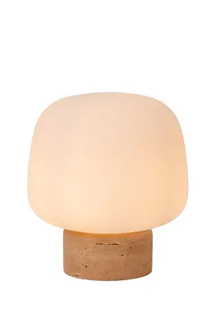 Lucide LED Tafellamp - ANSTON - Ø22cm – Opaal Glas – E14 Fitting – Geschikt voor LED – Binnenverlichting – Moderne Woonkamerlamp Lucide LED Tafellamp - ANSTON - Ø22cm – Opaal Glas – E14 Fitting – Geschikt voor LED – Binnenverlichting – Moderne Woonkamerlamp