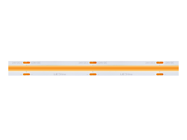 LED line LED Strip Lichtlijn - 30m - 10mm breed - 24V 18W/M - 2400 Chips p/m - COB - 2700K - IP20 LED line LED Strip Lichtlijn - 30m - 10mm breed - 24V 18W/M - 2400 Chips p/m - COB - 2700K - IP20
