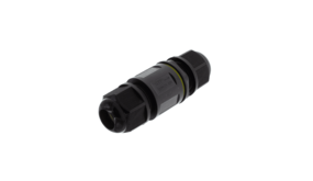 LCB LED Waterdichte Kabelverbinder IP68 - PRO LINE - Zwart 3-polig | Geschikt voor 0.5 tot 2.5mm² Kabels – 2 of 3 aderige Kabels  - 6-11MM