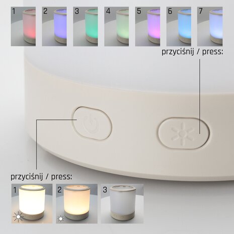 LED Campinglamp - LUMINA CAMPO - Zonnepaneel 121x191mm - Oplaadbare Powerbank, RGB Verlichting, Duurzaam ABS+PP, Binnen en Buiten Gebruik, Ideaal voor Avonturiers en Duurzame Gebruikers