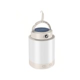 LED Campinglamp - LUMINA CAMPO - Zonnepaneel 121x191mm - Oplaadbare Powerbank, RGB Verlichting, Duurzaam ABS+PP, Binnen en Buiten Gebruik, Ideaal voor Avonturiers en Duurzame Gebruikers