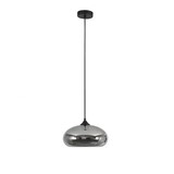LED Hanglamp Pendel E27 - PARADISE Smoked Grijs - 1-Lichts - 28x14cm | E27 Fitting - HL PARADISE GR LED Hanglamp Pendel E27 - PARADISE Smoked Grijs - 1-Lichts - 28x14cm | E27 Fitting - HL PARADISE GR