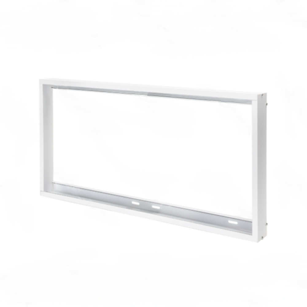 LCB LED Europe LED paneel opbouw - 60x30cm Framesysteem - Wit aluminium - 5cm hoog incl. schroeven LCB LED Europe LED paneel opbouw - 60x30cm Framesysteem - Wit aluminium - 5cm hoog incl. schroeven
