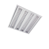 Macbright LED Paneel Dimbaar - Louvre Mat Alu - 60x60cm -  27W 3300Lm  - 4000K 840 Koel Wit | DALI Dimbaar - GST18/5 PB