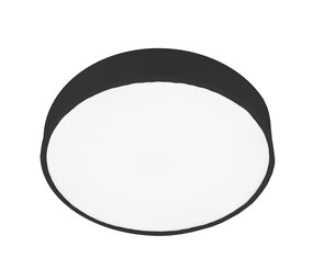 Macbright LED Plafond / Wandlamp Bulkhead IP20 - EXAL Zwart 400MM  - 18W 2200Lm - 4000k 840 Koel wit | IK08 - 5 jaar garantie