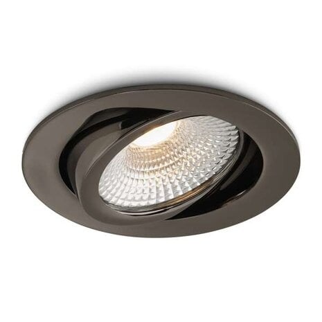 LCB LED Europe LED Inbouwspot 85mm - IP54 Gun Metal - 5W 450lm - 2700K Warm wit | Geschikt voor badkamer Zaagmaat 75mm - Dimbaar 230v LCB LED Europe LED Inbouwspot 85mm - IP54 Gun Metal - 5W 450lm - 2700K Warm wit | Geschikt voor badkamer Zaagmaat 75mm - Dimbaar 230v