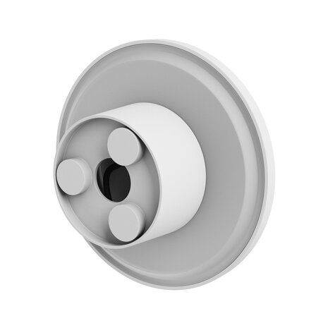 LED Wandlamp - PIATTA 9W CCT - 230V - IP44 - 120x47mm Wit Rond - Verstelbare Lichtkleur (3000/4000/6000K) voor Binnen en Buiten LED Wandlamp - PIATTA 9W CCT - 230V - IP44 - 120x47mm Wit Rond - Verstelbare Lichtkleur (3000/4000/6000K) voor Binnen en Buiten