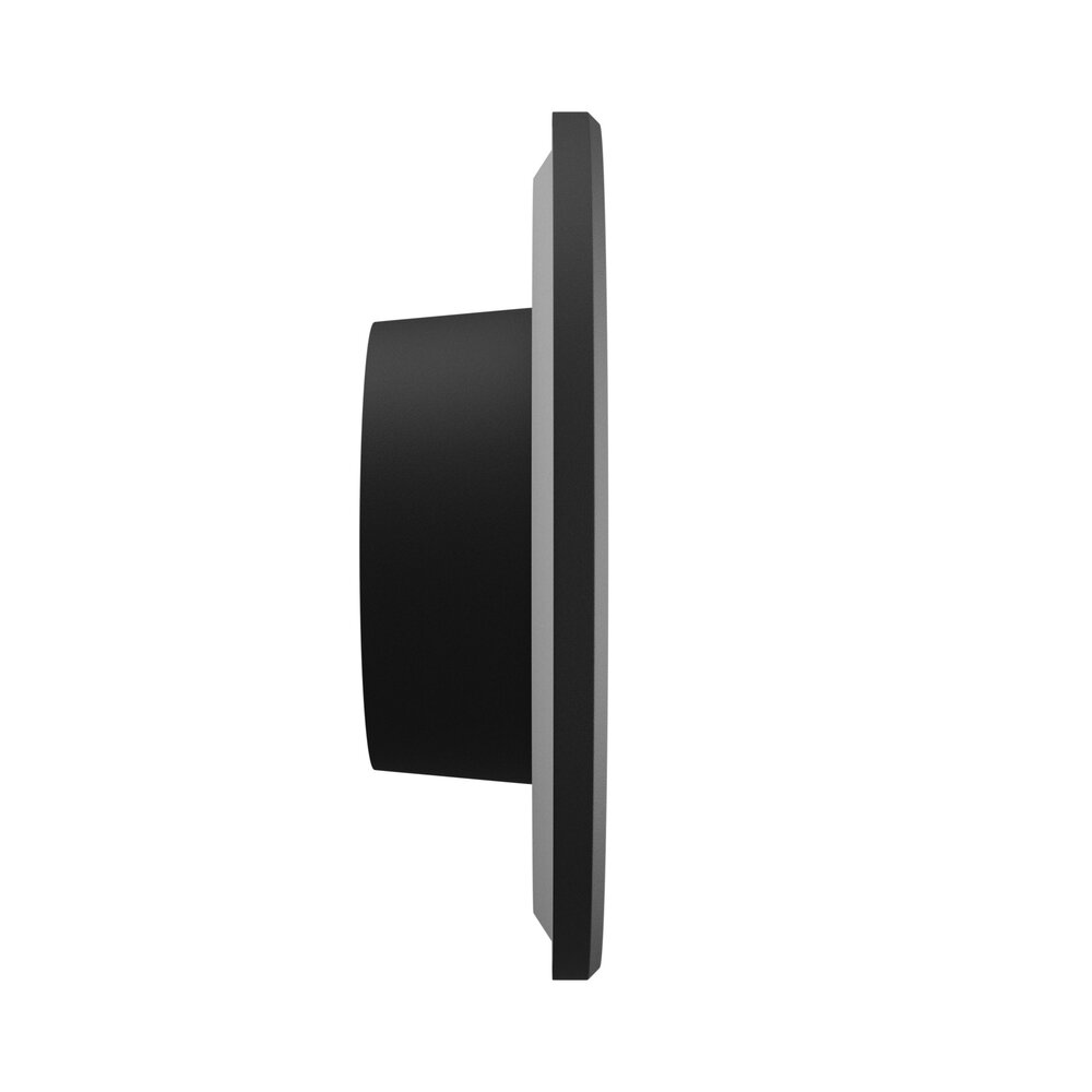 LED Wandlamp - PIATTA 12W CCT - 230V - IP44 - 180x47mm Zwart Rond - Verstelbare Lichtkleur (3000/4000/6000K) voor Binnen en Buiten LED Wandlamp - PIATTA 12W CCT - 230V - IP44 - 180x47mm Zwart Rond - Verstelbare Lichtkleur (3000/4000/6000K) voor Binnen en Buiten