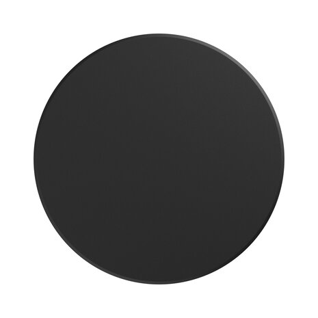 LED Wandlamp - PIATTA 12W CCT - 230V - IP44 - 180x47mm Zwart Rond - Verstelbare Lichtkleur (3000/4000/6000K) voor Binnen en Buiten LED Wandlamp - PIATTA 12W CCT - 230V - IP44 - 180x47mm Zwart Rond - Verstelbare Lichtkleur (3000/4000/6000K) voor Binnen en Buiten