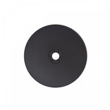 Opbouwplaat - Piatta 9W - 240x30 - Zwart Rond -Geschikt voor LED Wandlamp PIATTA 9W