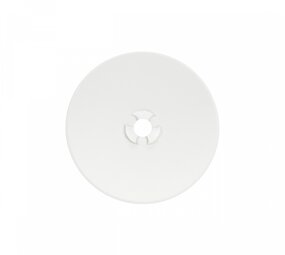 Opbouwplaat - Piatta 9W - 240x30 - Wit Rond -Geschikt voor LED Wandlamp PIATTA 9W